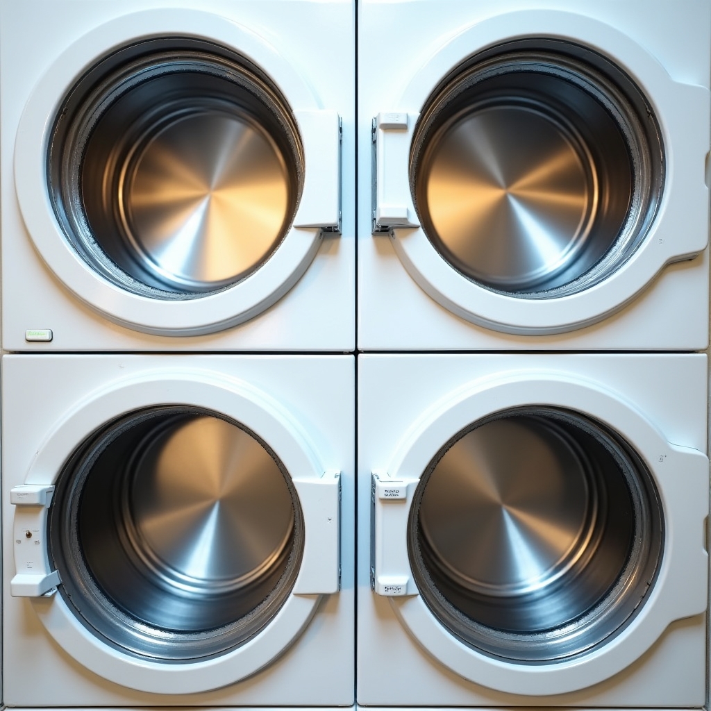 Барабанные сушильные машины в прачечной