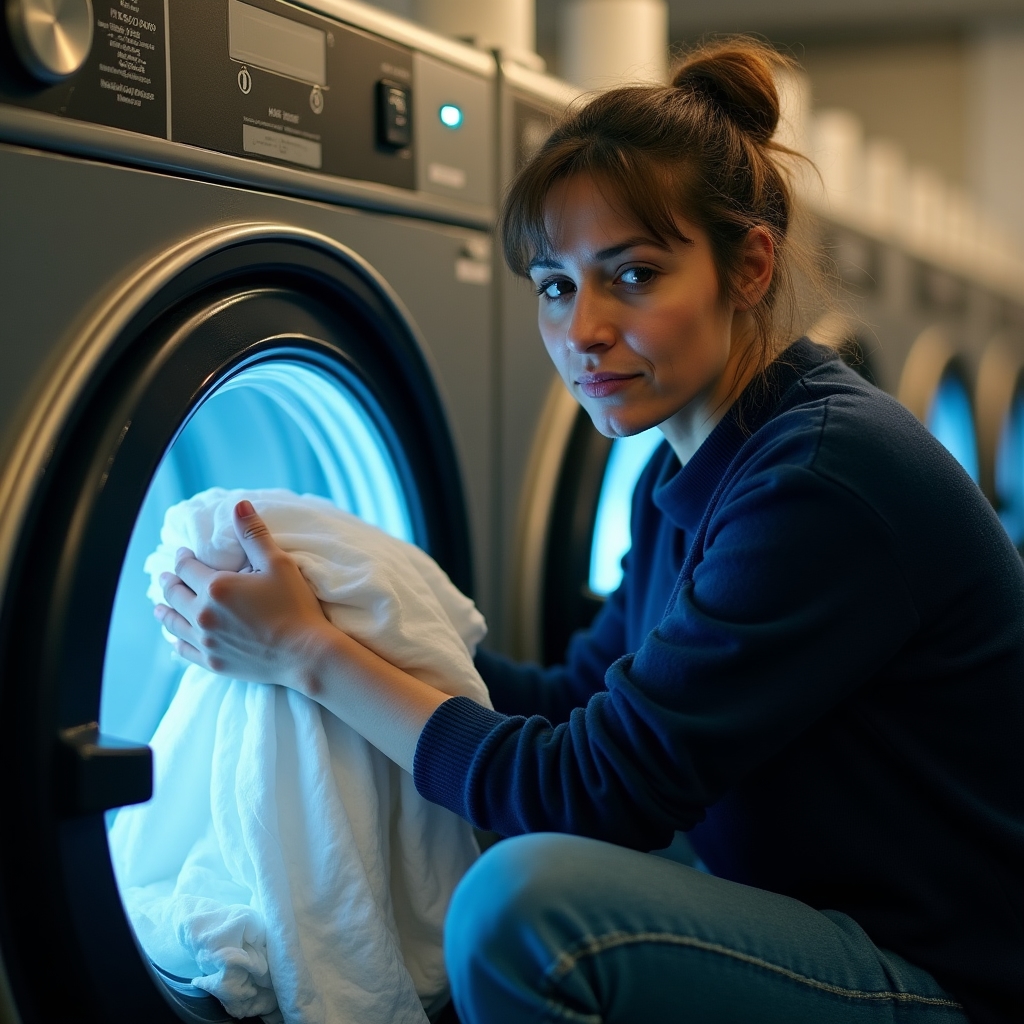 Самостоятельная стирка в прачечной